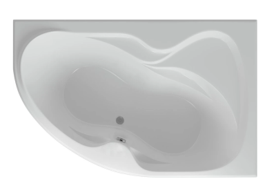Акриловая ванна Aquatek Вега VEG170-0000083 170x105 правая, с фронтальным экраном