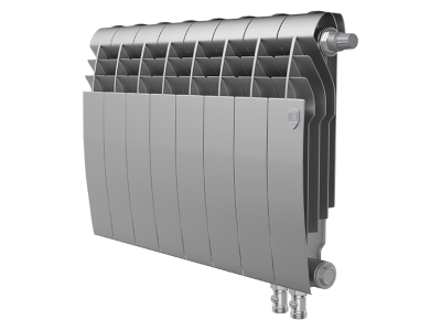 Радиатор Royal Thermo BiLiner 350 /Silver Satin VDR - 8 секц.