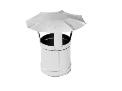 Зонт дымохода из нержавеющей стали (Диаметр 200 мм) для теплогенераторов Ballu-Biemmedue