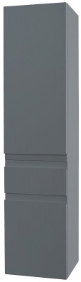 Шкаф-пенал 35см левый JACOB DELAFON MADELEINE, EB2069G-J54, серый матовый