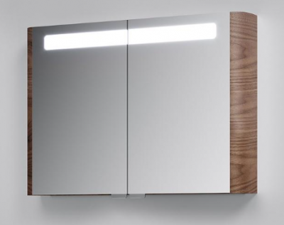 Зеркало-шкаф AM.PM Sensation 100 коричневый с подсветкой M30MCX1001NFUK
