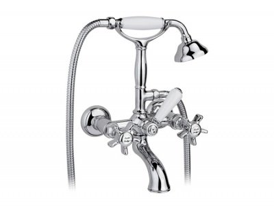 Смеситель для ванны, Nicolazzi, El Capitan, цвет-Satin Nickel