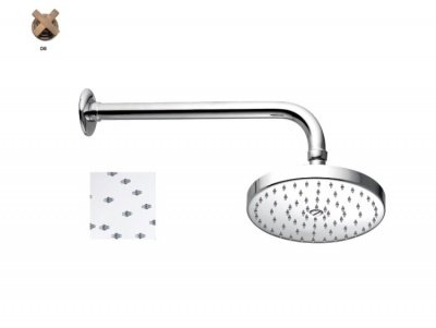 Верхний душ, Nicolazzi, Doccia, шгв 300*300*30, цвет-Dark Bronze