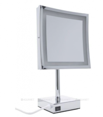Косметическое зеркало Aquanet 2205D (21.5 см, с LED-подсветкой)