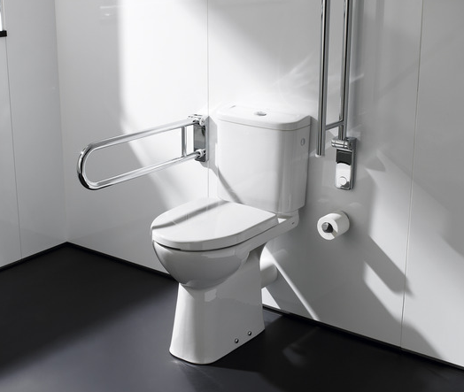 Унитаз напольный для инвалидов. Roca access унитаз. Унитаз-компакт Roca access. Унитаз Roca access 34p23900y. Унитаз компакт access 36x67.