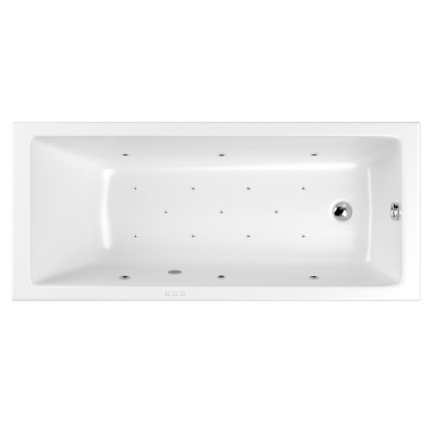 Ванна WHITECROSS Wave Slim 150x70 "RELAX" (хром)