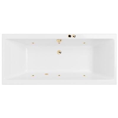 Ванна EXCELLENT Pryzmat Slim 160x75 "SOFT" (золото)