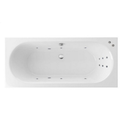 Ванна EXCELLENT Oceana Slim 170x75 "LINE" (хром)
