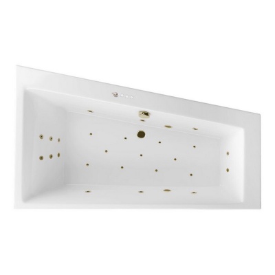 Ванна EXCELLENT Sfera Slim 170x100 (правая) "ULTRA" (бронза)