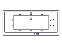 Система гидромассажа SMART для ванн Excellent