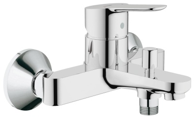 Смеситель для ванны GROHE Start Edge, настенный монтаж, хром 23348000