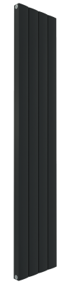 Радиатор Solid 1830x4 RAL 7021 Мат Вертикальный настенный