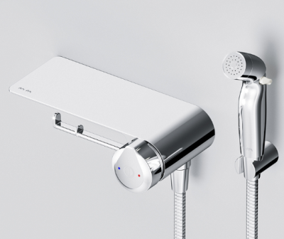 Гигиенический душ AM.PM X-Joy F0H85A800 cо смесителем и держателем туалетной бумаги