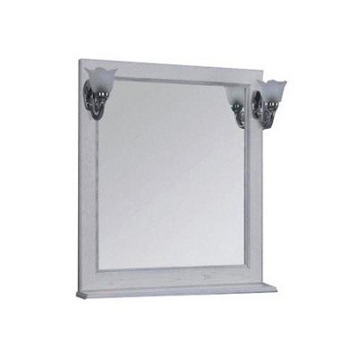 Зеркало Акватон Жерона 105 (белое серебро)
