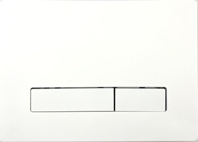 Смывная клавиша VITRUM METAL SLIM (белый мат.)