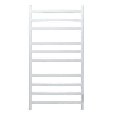 Полотенцесушитель электрический Point Антея PN17850W П10 500x1000, диммер справа, Белый