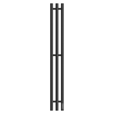 Полотенцесушитель электрический Point Деметра PN12822B П3 120x1200 диммер справа, Черный