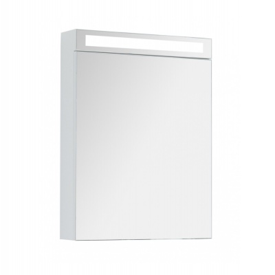 Зеркальный шкаф Dreja Max 60 (белый глянец)