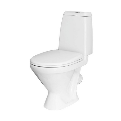 Напольный унитаз Sanita Кама Комфорт с бачком и микролифтом WC.CC/Kama/2-TM/WHT.G/S1