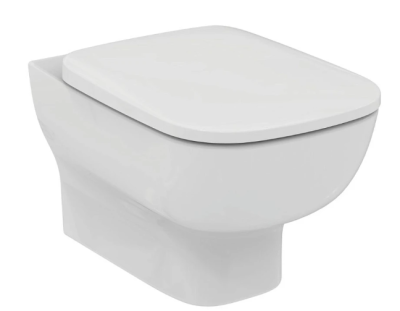 Унитаз подвесной Ideal Standard Esedra T386001 + крышка-сиденье Ideal Standard Esedra T318101 с микролифтом