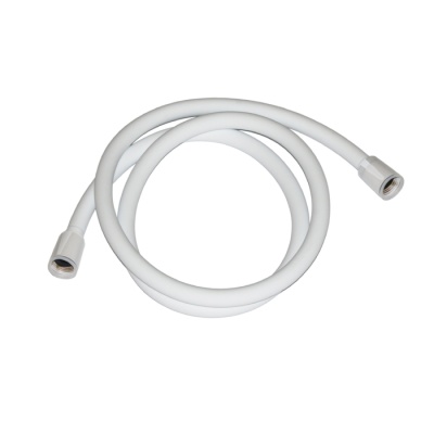Шланг для душа, белый матовый, силиконовый, 1,2м, Optima Home, IDDIS, OPH20WLi19