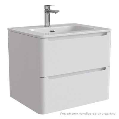 Тумба подвесная, белый, 60 см, Edifice, IDDIS, EDI60W0i95