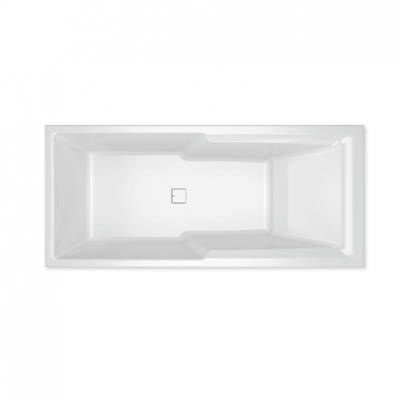 Акриловая ванна Riho STILL SHOWER ELITE R 180x80 (L-образная панель в комплекте) 