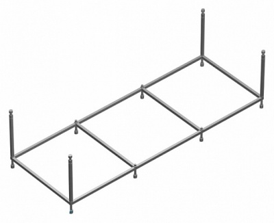 Монтажный набор для ванны 150x70 Roca Easy