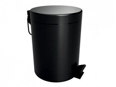 Ведро для мусора 5 л Bemeta Dark 104315010, SoftClose, черный