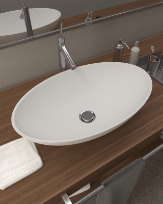 Раковина Radostone Эдда 600*360*150 белый матовый REDD10000