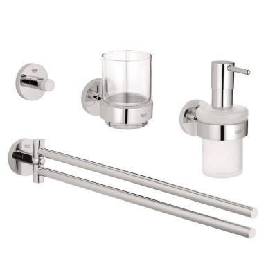 Набор аксессуаров GROHE Essentials (4 в 1), хром 40846001