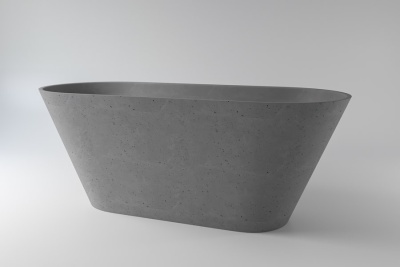 2.01.006.44.4 Ванна SELENA Nano Concrete 161x68 бетон HOLBI
