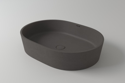 2.02.011.44.4 Раковина ARIEL Nano Concrete 55 Х 40 бетон HOLBI