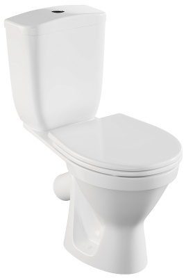 Унитаз-компакт Vitra Norm Blanc Duroplast 345х650х810, напольный, быстросьемное сиденье дюропласт с микролифтом, белый (9837B099-7202)