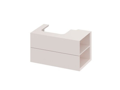 Тумба под умывальник Ravak SD Lite 80 П, Alabaster Pink