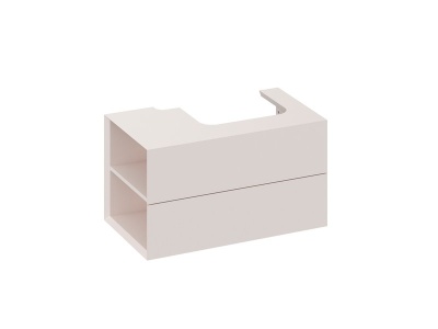 Тумба под умывальник Ravak SD Lite 80 Л, Alabaster Pink