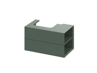 Тумба под умывальник Ravak SD Lite 80 П, Grey Green