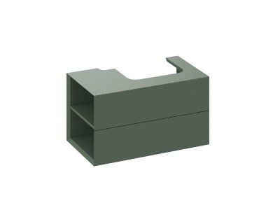 Тумба под умывальник Ravak SD Lite 80 Л, Grey Green