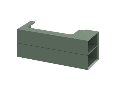 Тумба под умывальник Ravak SD Lite 120 П, Grey Green
