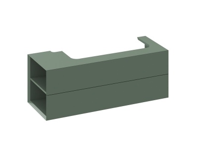Тумба под умывальник Ravak SD Lite 120 Л, Grey Green