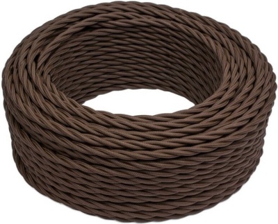 провод 2x1,5 коричневый (матовый) 20м B1-424-72-20