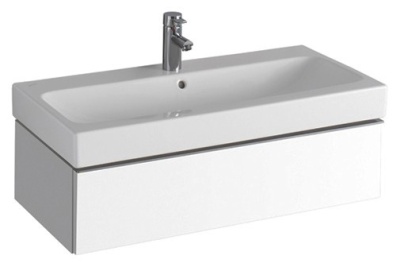 Тумба с раковиной Keramag Geberit ICon 840290000 90 белый глянец