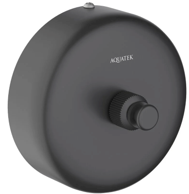 Веревка для белья Aquatek AQ4994MB, 2.5 м, черный матовый