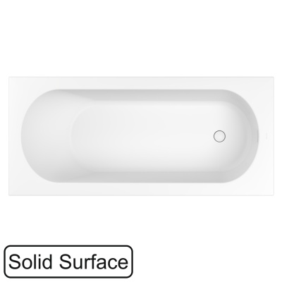 Ванна WHITECROSS Gin 180x75 (белый мат) иск. камень