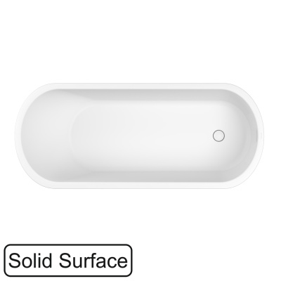 Ванна WHITECROSS Jess 170x71 (белый мат) иск. камень