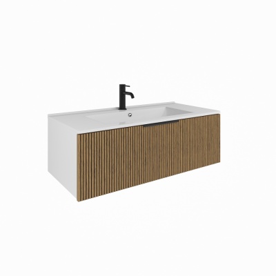 K80BT Тумба под раковину/столешницу Кито 80 Белый/Тростник