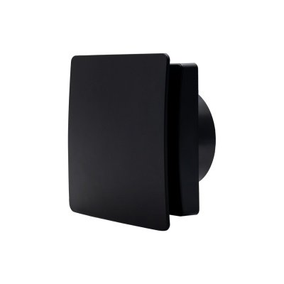 Накладной вентилятор Seicoi Floxy Design 100 Matt Black SMAZ04-01