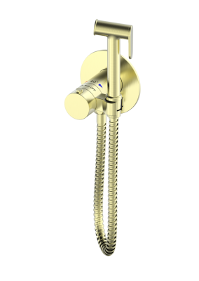 Гигиенический душ с термостатическим смесителем Oliveeka OL-829909-BG, золотой матовый