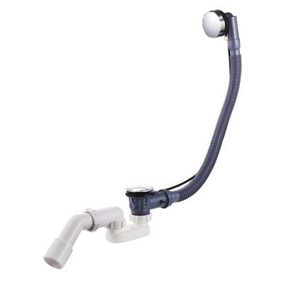 R600.30 Сифон для ванны полуавтомат Raglo хром