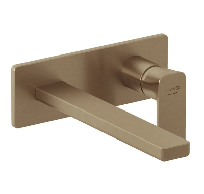 Смеситель для раковины Kludi Renon 42245N175, цвет брашированная бронза